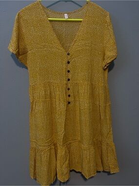 Yellow Polka Dot Dress